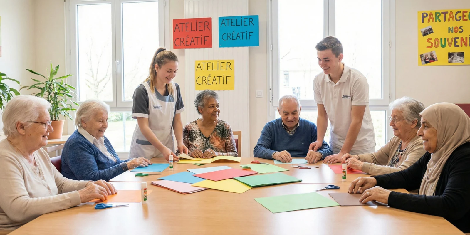 Animation en Maison de Retraite : Projets Créatifs pour votre Bac Pro SAPAT
